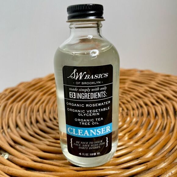 S.W. Basics 3-Ingredients Cleanser, 4 Oz New Sensitive Face Cleanse Natural - Picture 6 of 6